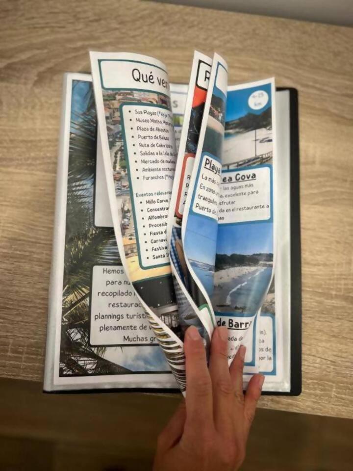 Apartamento Centrico Cerca De La Playa Bueu Eksteriør bilde
