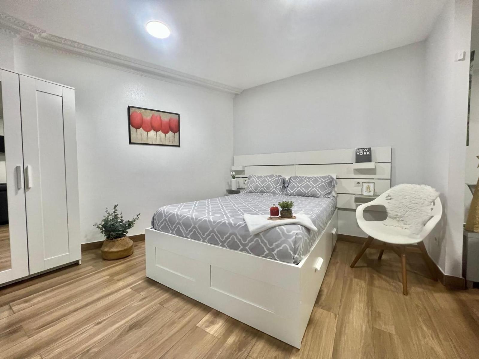 Apartamento Centrico Cerca De La Playa Bueu Eksteriør bilde